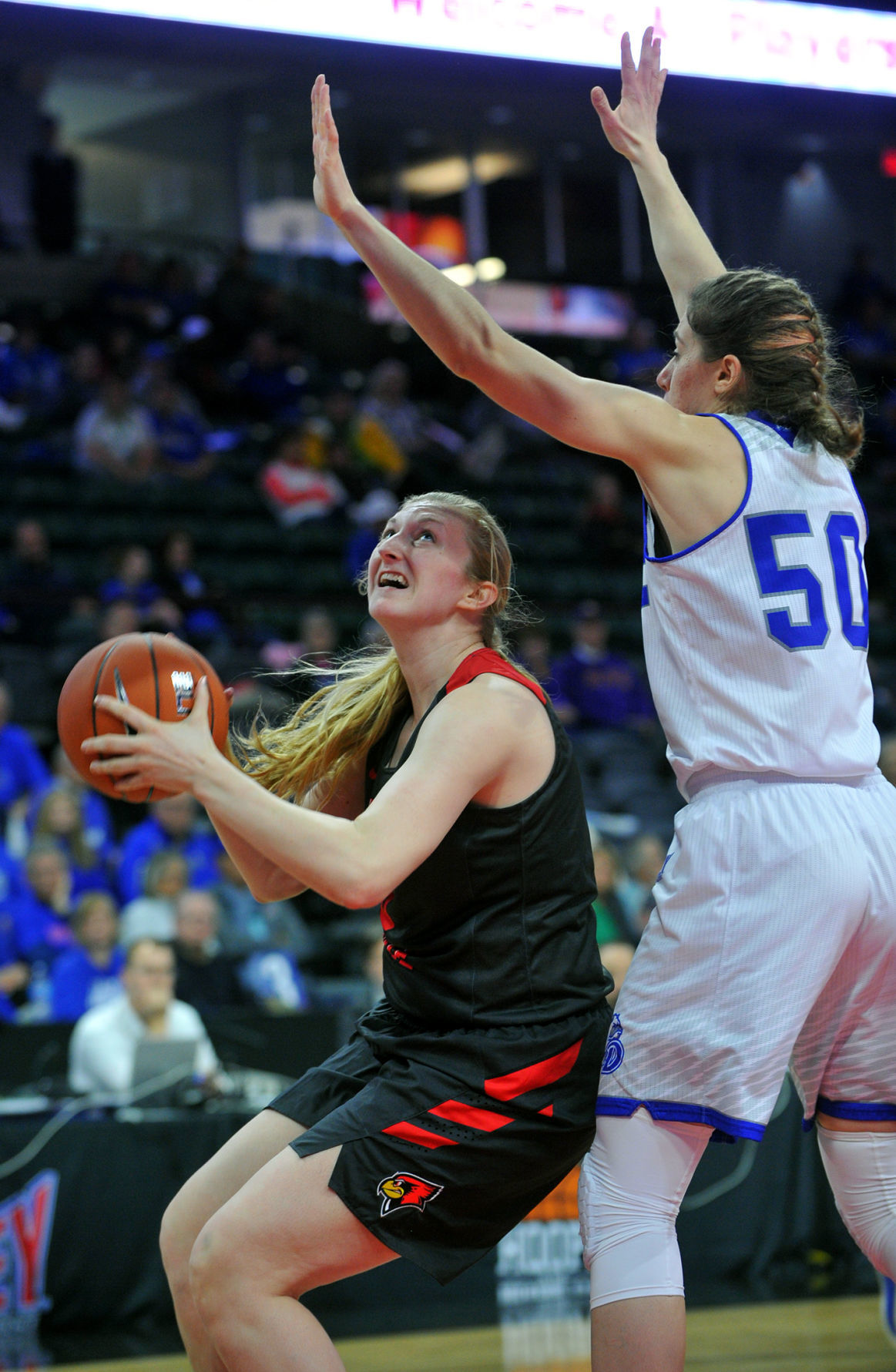 Drake vs Illinois State at the 2019 Missouri Valley Conference Women's Basketball Tournament